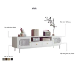 Kệ Tivi Minis thêm sự ấm áp và cấu trúc cho trang trí nhà của bạn, đã lắp đặt sẵn, bảo hành 12 tháng MN-TV-04 — ảnh 1