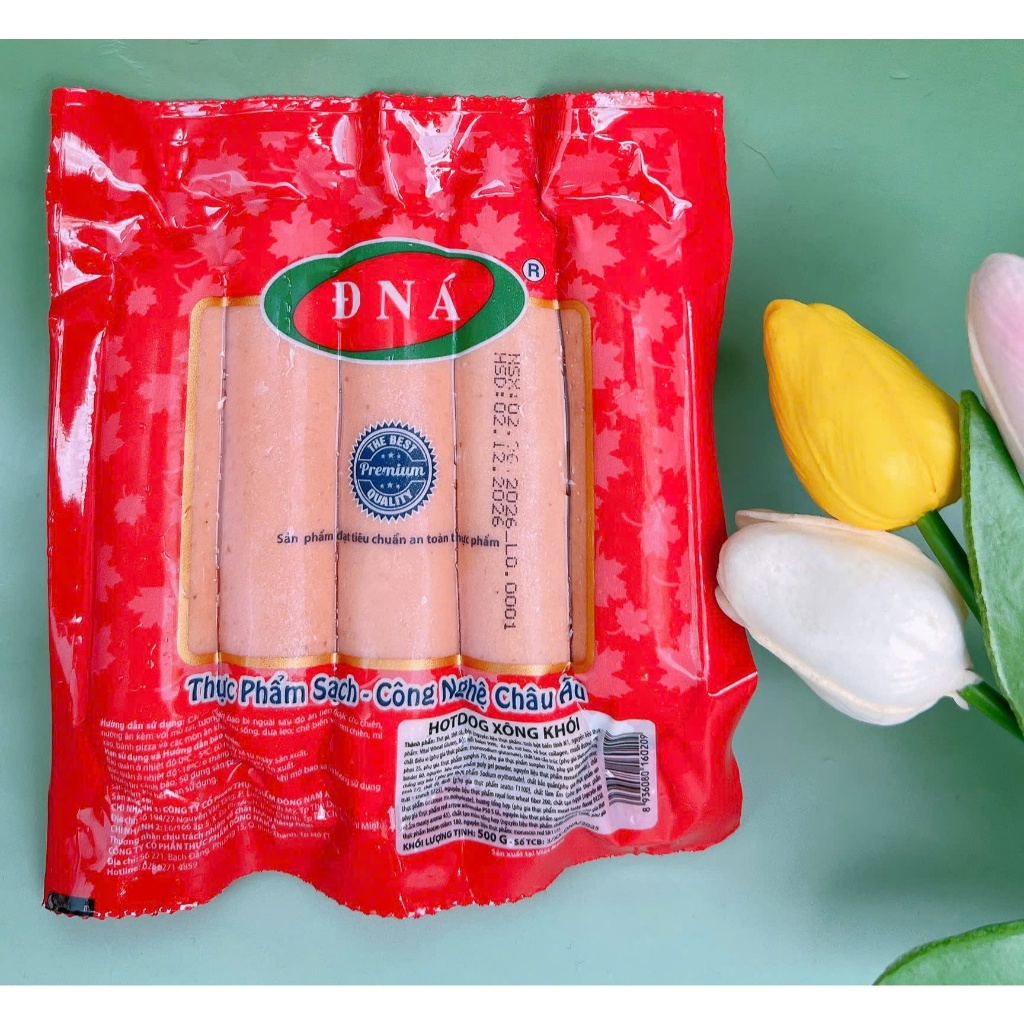 1Kg Xúc Xích Đức ĐNÁ siêu ngon ( 20 cây xúc xích)