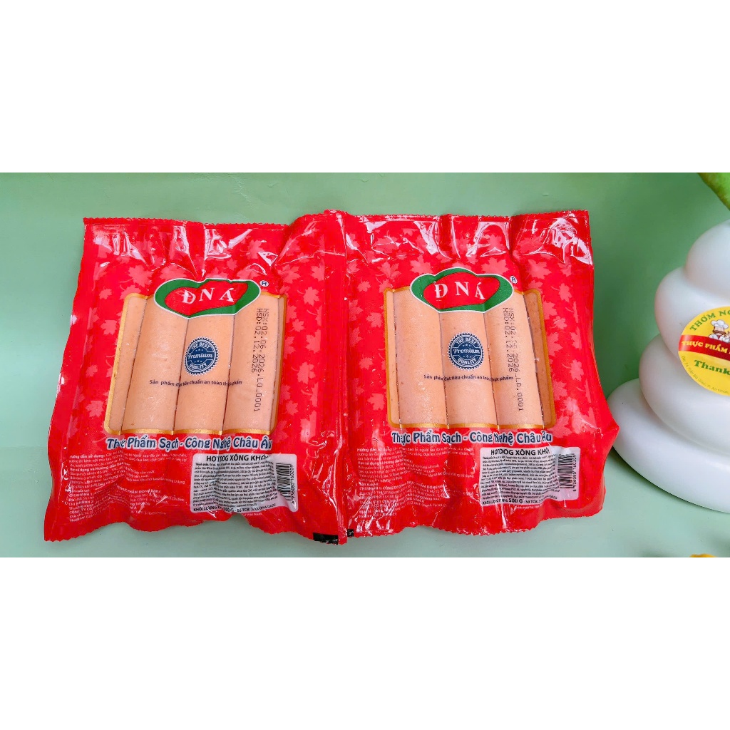 500g Xúc xích Xông khói ĐNÁ giòn ngon
