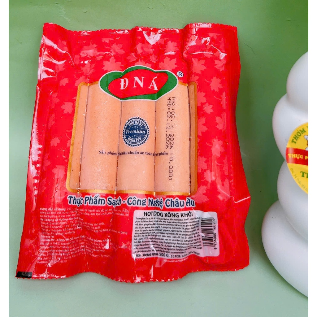 1Kg Xúc Xích Đức ĐNÁ siêu ngon ( 20 cây xúc xích)