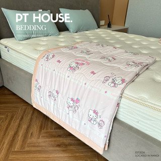 [MỞ BÁN] Chăn Sơ Đậu Nành Trần Bông Tơ Tằm Cao Cấp Size 1m5x2m - Mền Hè Thu Bo Viền Mềm Mịn Nhẹ Toàn Diện Nặng 1.2kg