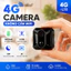 Camera không dây 4G mini này không cần WiFi và có pin tích hợp để sử dụng trong nhà và ngoài trời.