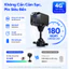 Camera 4G Mini V99AI P2H Trong Nhà Không WiFi Pin 2400mAh Cảm Biến PIR AI 2K HD Hồng Ngoại Ban Đêm
