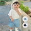 Quần Jean Mùa Hè Mềm Mát Obebi Cho Bé Trai Bé Gái Từ 8-22KG QC76