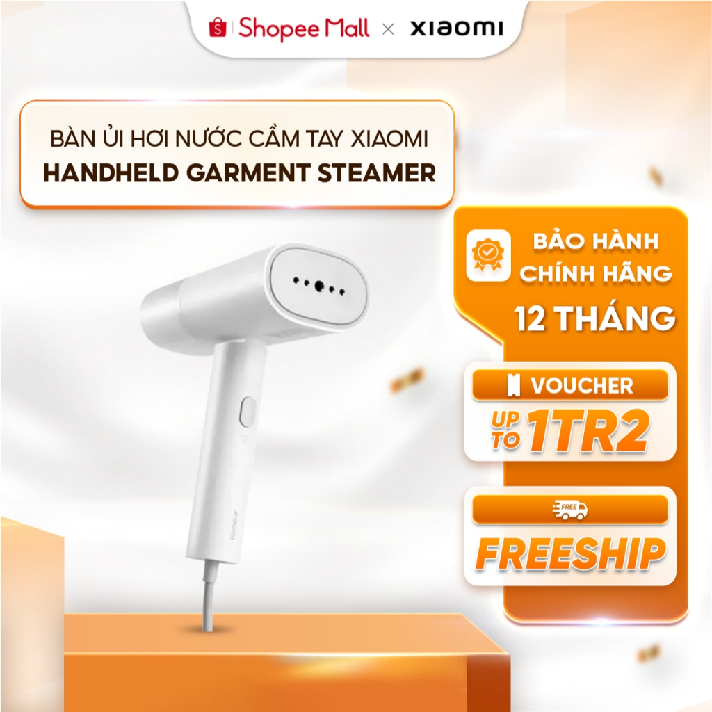 Bàn ủi hơi nước cầm tay Xiaomi Handheld Garment Steamer - Làm nóng nhanh - Dễ sử dụng - Tiện mang theo