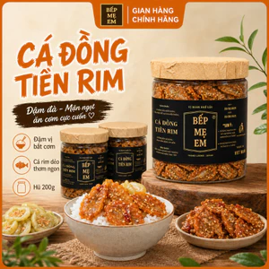 Bếp Mẹ Em - Cá Đồng Tiền Rim (200g) Hương Vị Đậm Đà, Thơm Ngon