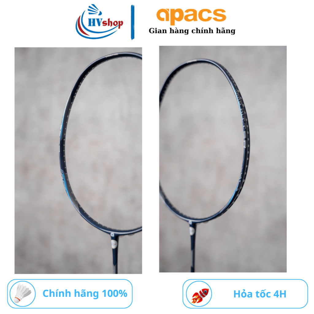 Vợt cầu lông Apacs Hard Hitter Pro 6.4 chính hãng, tặng 03 quà tặng, bảo hành 03 tháng - HVShop