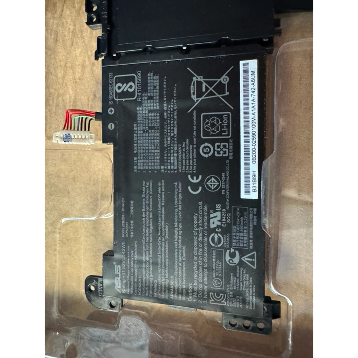 Pin Laptop Asus B31N1637 cũ