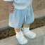 Quần Sooc Đùi Vải Cotton In Hình Cá Heo Vui Nhộn Mùa Hè Obebi Cho Bé Trai Bé Gái Từ 8-22KG QC82