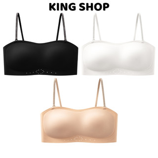 Combo 3 Áo Ngực Su Nữ Lỗ Thoáng Không Gọng Ôm V1, Áo Lót Co Dãn Tốt Bảng To Che Khuyết Điểm King Shop A-979
