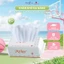 Khăn Cotton Đa Năng MyLan Nhũ Cam Cao Cấp(60 Tờ/ Khổ Giấy 200x200mm)