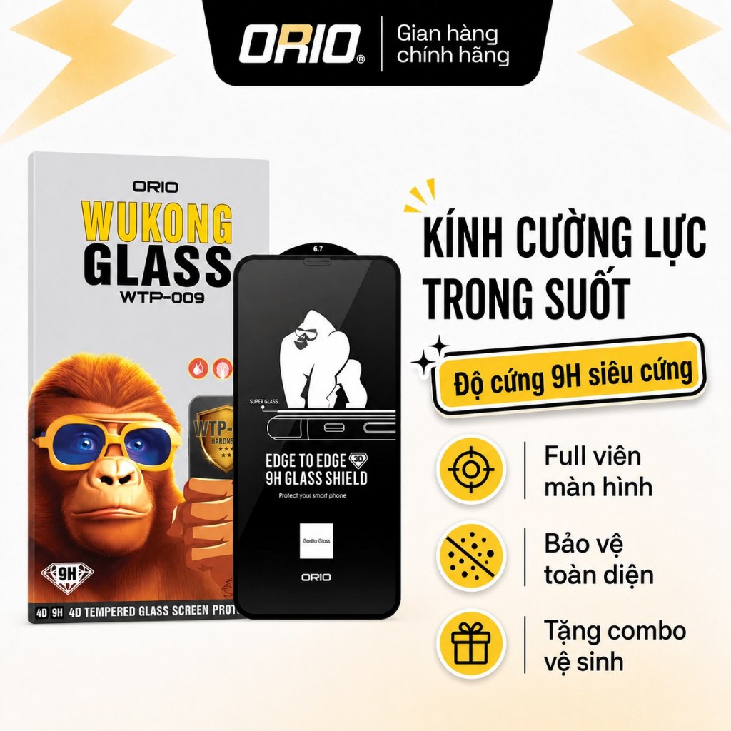 Kính Cường Lực iPhone KK siêu cứng 4D full màn cao cấp chống va đập mạnh hạn chế vân tay vuốt mượt