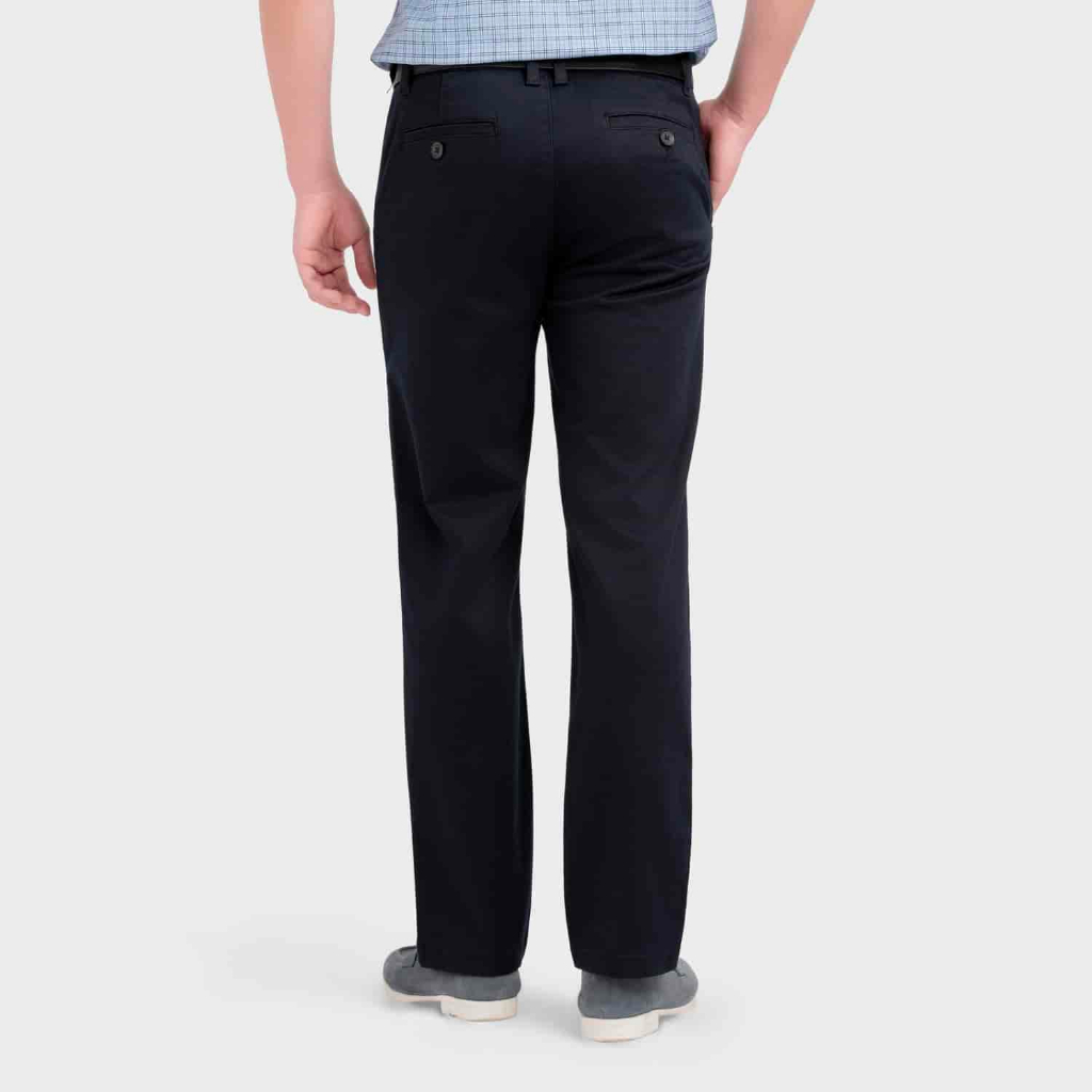 Quần Kaki Nam Insidemen Regular Fit có túi sau, cotton co giãn, thoáng khí IKK0240S0