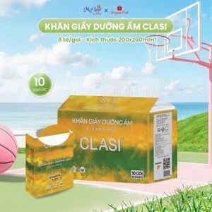Khăn Giấy Dưỡng Ẩm Đa Năng Cánh Đồng Vàng My Lan Siêu Mềm Không Bụi An Toàn Cho Da Lau Mặt Lau Tay