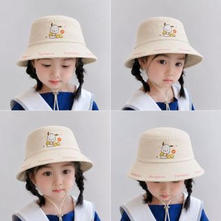 Mũ bucket vành cụp cho bé từ 3-8 tuổi cá tính dễ thương vải cotton dày dặn, nón tai bèo vành tròn phong cách