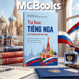Sách - Combo tự học + tập viết Tiếng Nga cho người mới bắt đầu - MCBooks Chính Hãng