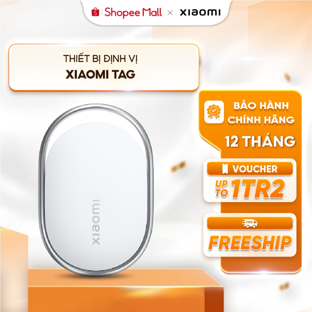 Thiết bị định vị Xiaomi Tag - Siêu nhẹ - Chống bụi và nước IP67 - Tìm kiếm vật phẩm từ xa
