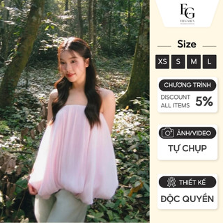 Áo bí dáng babydoll, áo bí chất tơ mềm mại nhiều màu