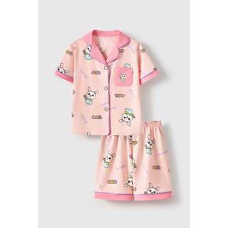 Bộ đồ pijama ngắn tay bé gái Rabity 962.024