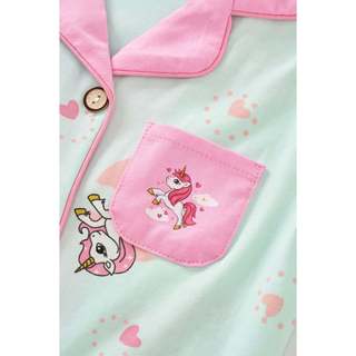Bộ đồ pijama ngắn tay bé gái Rabity 962.024