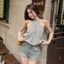 Quần Short Jean Rách 4 Nút Túi Lòi Cạp Cao Tôn Dáng Big Size 55-90Kg QC1320 Dieu Trang Fashion