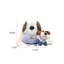 Túi Đeo Chéo Canvas Họa Tiết Cún Con Mặc Yếm Dễ Thương, Túi Nữ Phong Cách Hàn Quốc MUN STORE TVDOG99