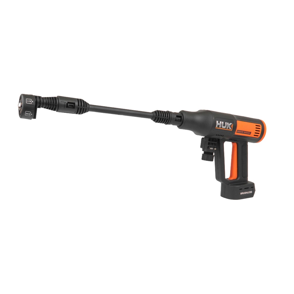 Máy rửa xe pin Không Chổi Than HUKAN G3-RP08BL, Màn LED hiển thị 4 Cấp tốc độ - Đầu bép chỉnh tia