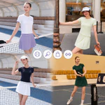 Áo T-shirt Nữ LV26S04F237 Viền Bo, Áo Phông Nữ Chơi Thể Thao, Tennis, Pickle Ball Co Giãn Thấm Hút Mồ Hôi — ảnh 6