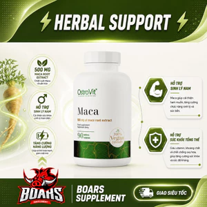Ostrovit Maca , Chiết Xuất Nhân Sâm Peru Tăng Cường Sức Mạnh Nam Giới (90 Viên)