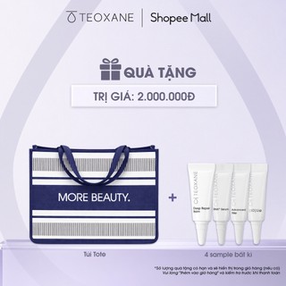 [Quà tặng không bán] Túi Tote Teoxane + 4 sample bất kì (2MLx4)