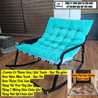 Ghế Bập Bênh 2 người - Ghế Lười Đôi - Đọc Sách - Xem Phim