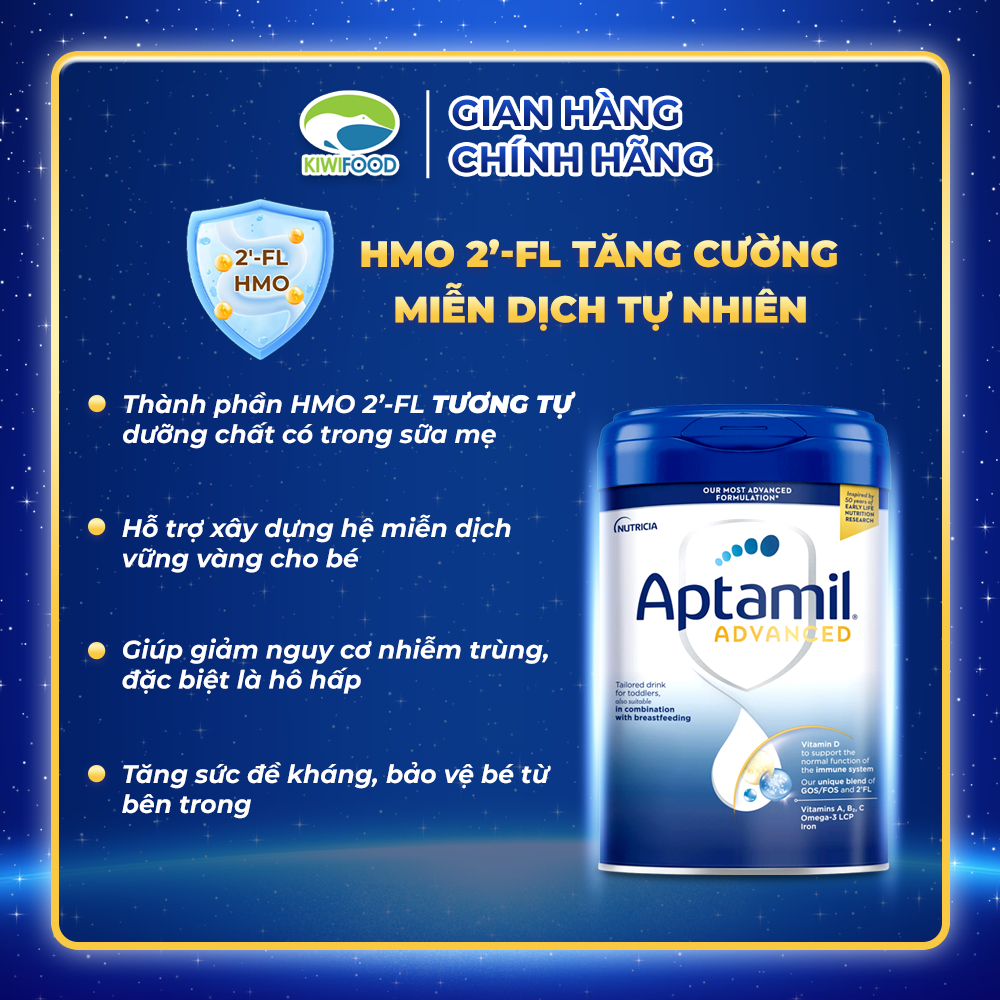 Tem Hoàng Lê | 2 Lon Aptamil Advanced + Đồ chơi vẽ bảng