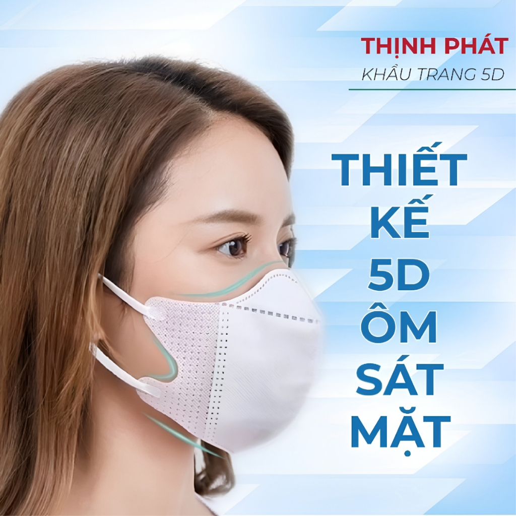 Thùng 200 Khẩu Trang 5D Mask Thịnh Phát Chính Hãng