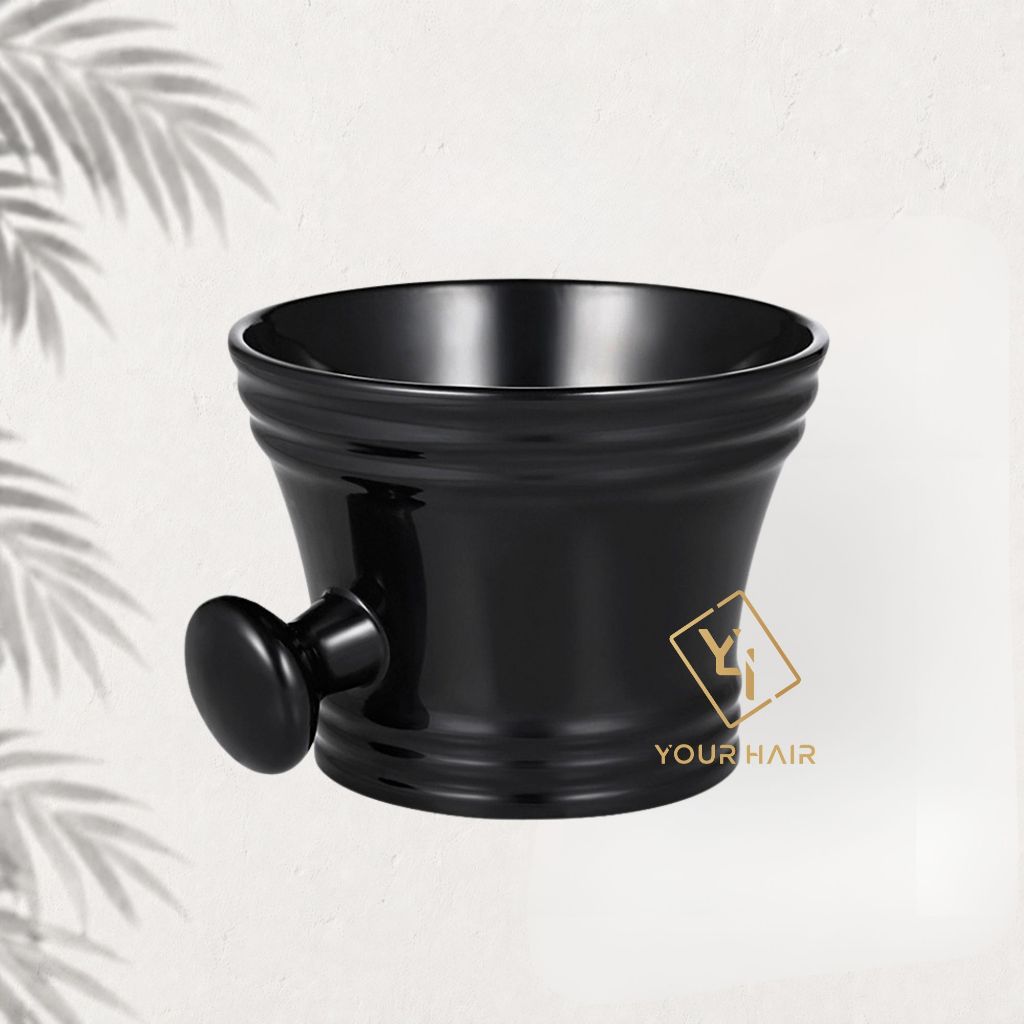 COMBO Bát & Chổi đánh bọt cạo râu nhựa ABS Classic