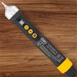 Bút Thử Điện Không Tiếp Xúc 12-1000V AC Chính Hãng Deli.