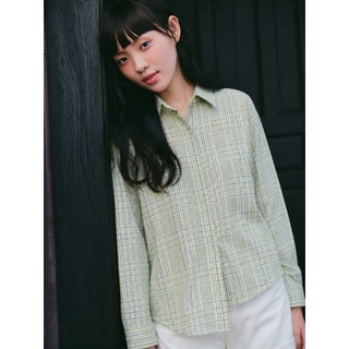 Áo sơ mi OLV tay dài dáng rộng Cotton Striped Long Sleeves Shirt nhiều màu phù hợp mọi dịp