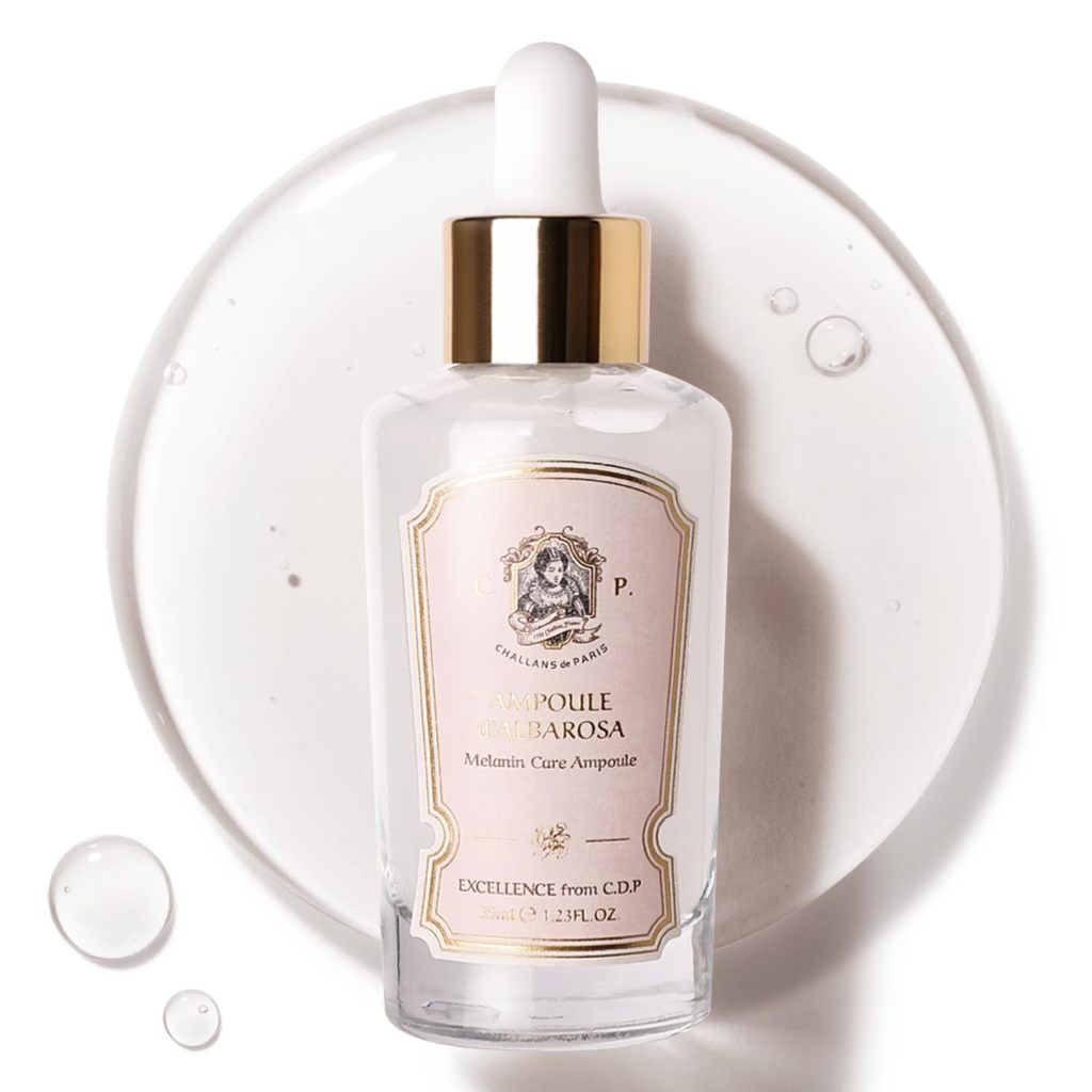 Q92_ Tinh chất hỗ trợ làm sáng và hỡ trợ  giảm thâm nám Challans de Paris Ampoule d'Albarosa