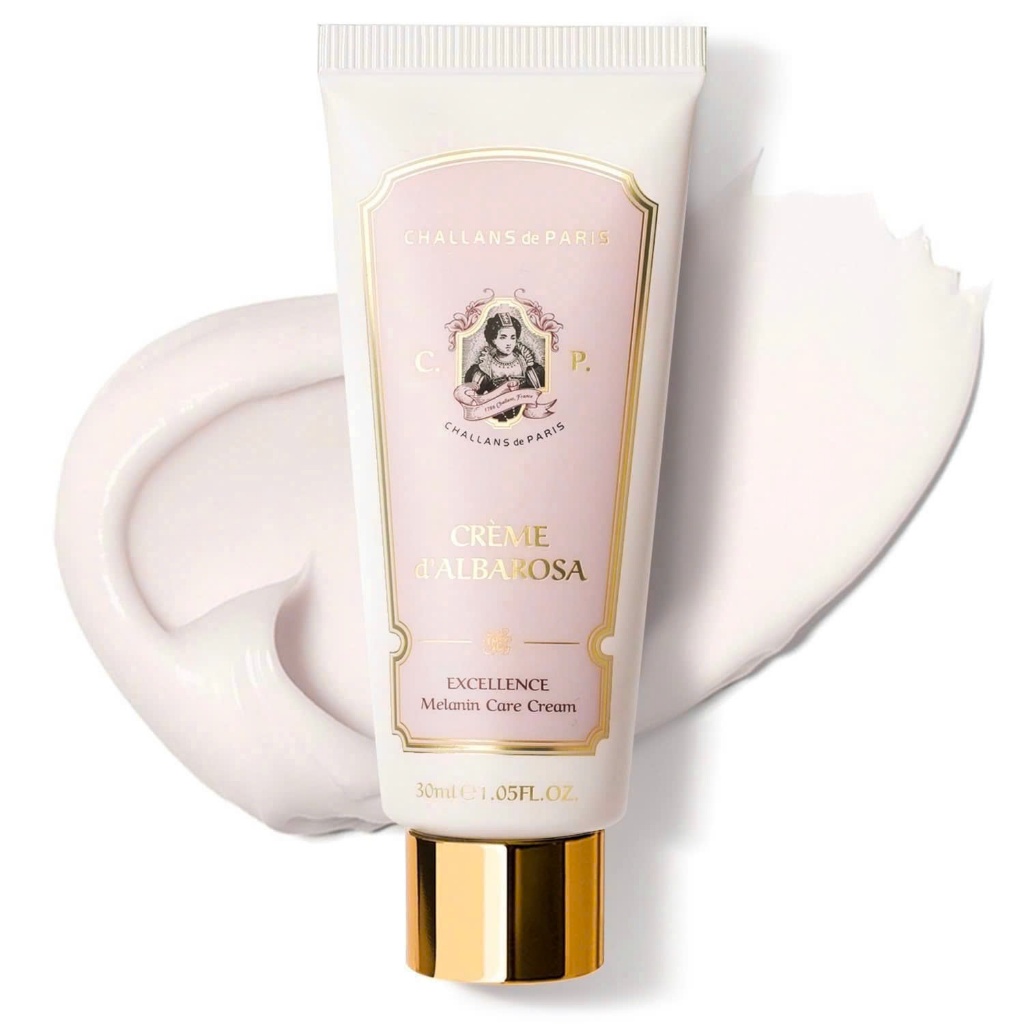 Q93_Kem Dưỡng Sáng Da Challans de Paris Crème d'Albarosa Excellence Melanin Care Cream 75ml