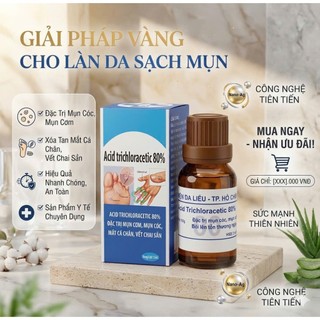 Lọ chấm tẩy mụn cơm, mụn cóc, mụn thịt, nốt ruồi, vết chai sần