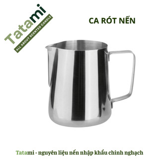 [HÀNG CAO CẤP] Ca Inox Rót Nến TATAMI 1000ml Cốc Đun Sáp Chuyên Dụng, Dụng Cụ Đổ Nến Thơm Handmade