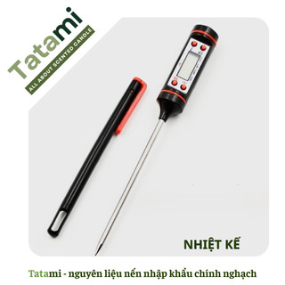 Nhiệt Kế Đo Nhiệt Độ Sáp Nến TATAMI Dạng Dài Chính Xác Cao Dụng Cụ Làm Nến Thơm Handmade Tiện Lợi
