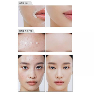 Kem che khuyết điểm The Saem Cover Perfection Tip Concealer SPF28 PA++ che phủ tự nhiên nhiều tông màu