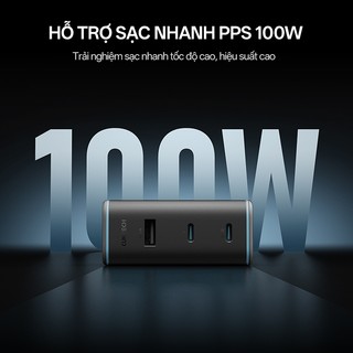 Củ Sạc GaN CUKTECH 10 2C1A | Công Suất 100W Max | Hỗ Trợ Sạc Nhanh | 3 Cổng | Bảo Hành 18 Tháng AD1003