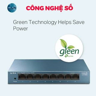 Bộ Chia Mạng 8 Cổng Sắt 1000Mbps TPLink LS108G - Switch 8 Port Gigabit - BẢO HÀNH CHÍNH HÃNG 2 NĂM