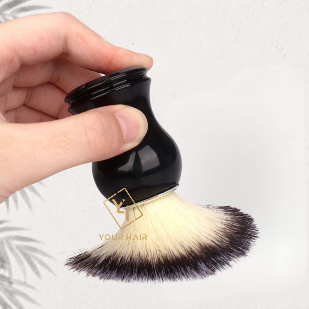 COMBO Bát & Chổi đánh bọt cạo râu nhựa ABS Classic
