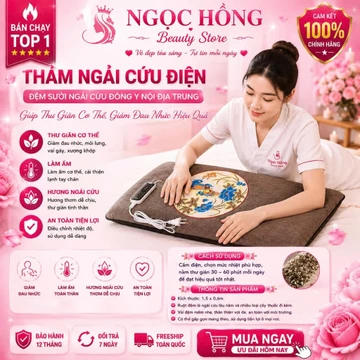 Thảm Và Gối Ngải Cứu Cao Cấp Chính Hãng,Đệm Sưởi Ngải Cứu Đông Y,Thảm Ngải Cứu Sưởi Ấm,Giúp Giảm Đau Nhức Xương Khớp
