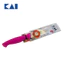 Dao gọt hoa quả lưỡi răng cưa 94mm KAI Hocho Kitchen Knife Short thép không rỉ cán nhựa PP nhiều màu (Bao nhựa)