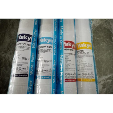Combo 4 lõi lọc Nano Yakyo -CÓ KHOÁNG ( Lõi lọc Thô, Carbon đầu, Nano, Hidrogen Alkaline)