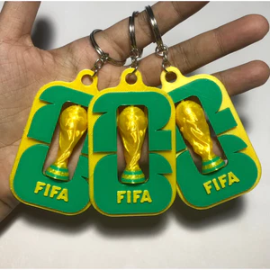 Móc khóa World Cup 2026 (xoay được) | Móc khóa In 3D World Cup