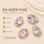 ĐÁ KHỐI NAIL HỒNG PHẤN CAO CẤP – CHARM ĐÍNH MÓNG BẮT SÁNG SANG TRỌNG NU9
